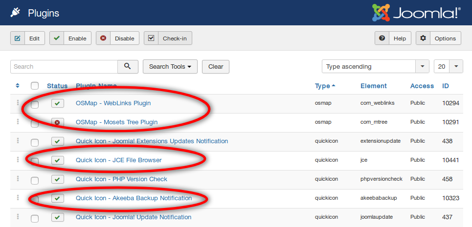 Plugin Administration